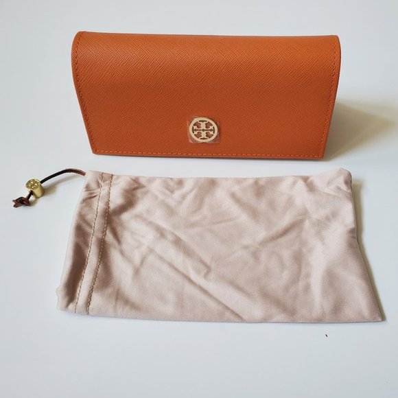 Tory Burch Accessories - Tory Burch Saffiano Leather Sunglass Case & Bag
